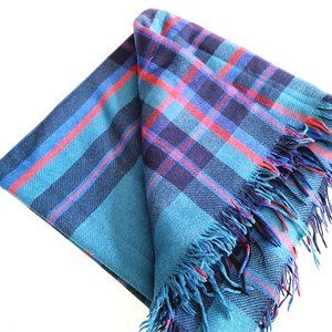 Saldarini lambswool cashmere throw.